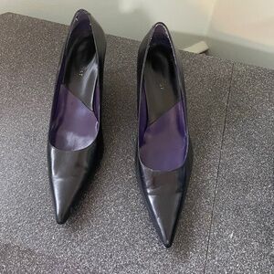 Nine West leather heels pumps, EUC, worn twice, US 7.5